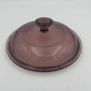 CORNING PYREX VISIONS CRANBERRY LID #29- V1C,Replacement Lid,‎ Fits 1 Quart/1L